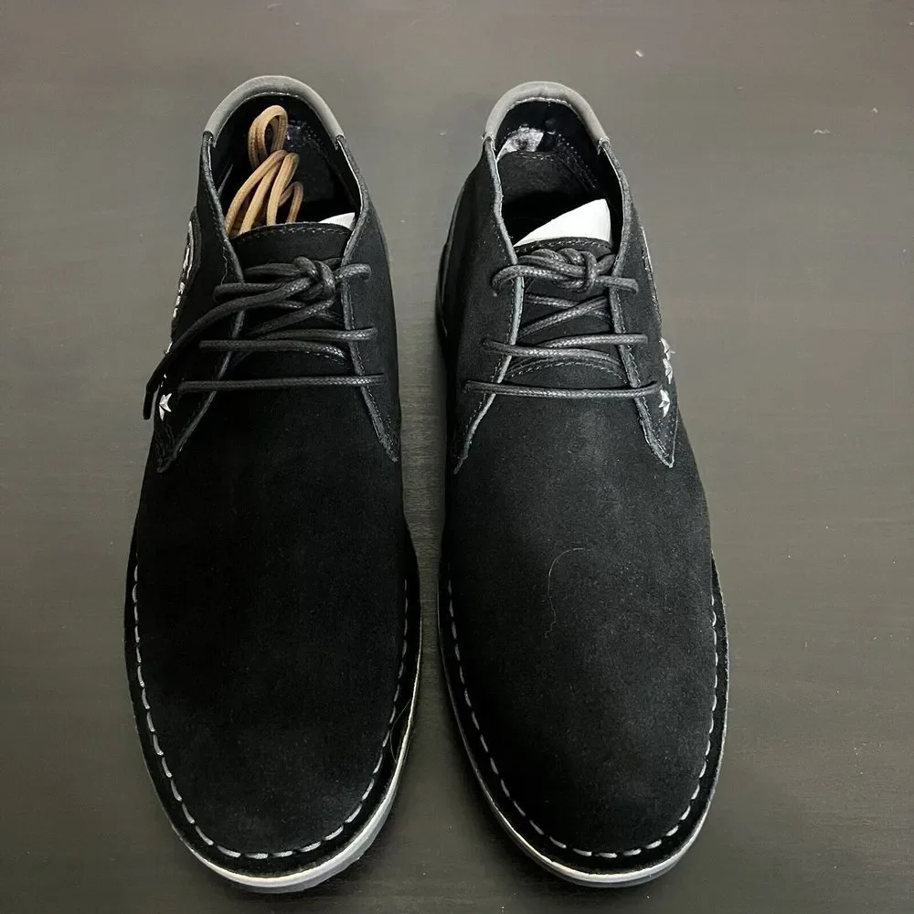 Kenneth Cole - Reaction Desert Sun  / Embellished Suede Chukka Boots Men's 8 NEW